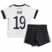 Duitsland Leroy Sane #19 Babykleding Thuisshirt Kinderen WK 2022 Korte Mouwen (+ korte broeken)